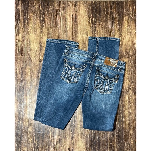 Mek Dnm LuckNow Slim Boot Jeans size 28W 34L - Picture 4 of 4